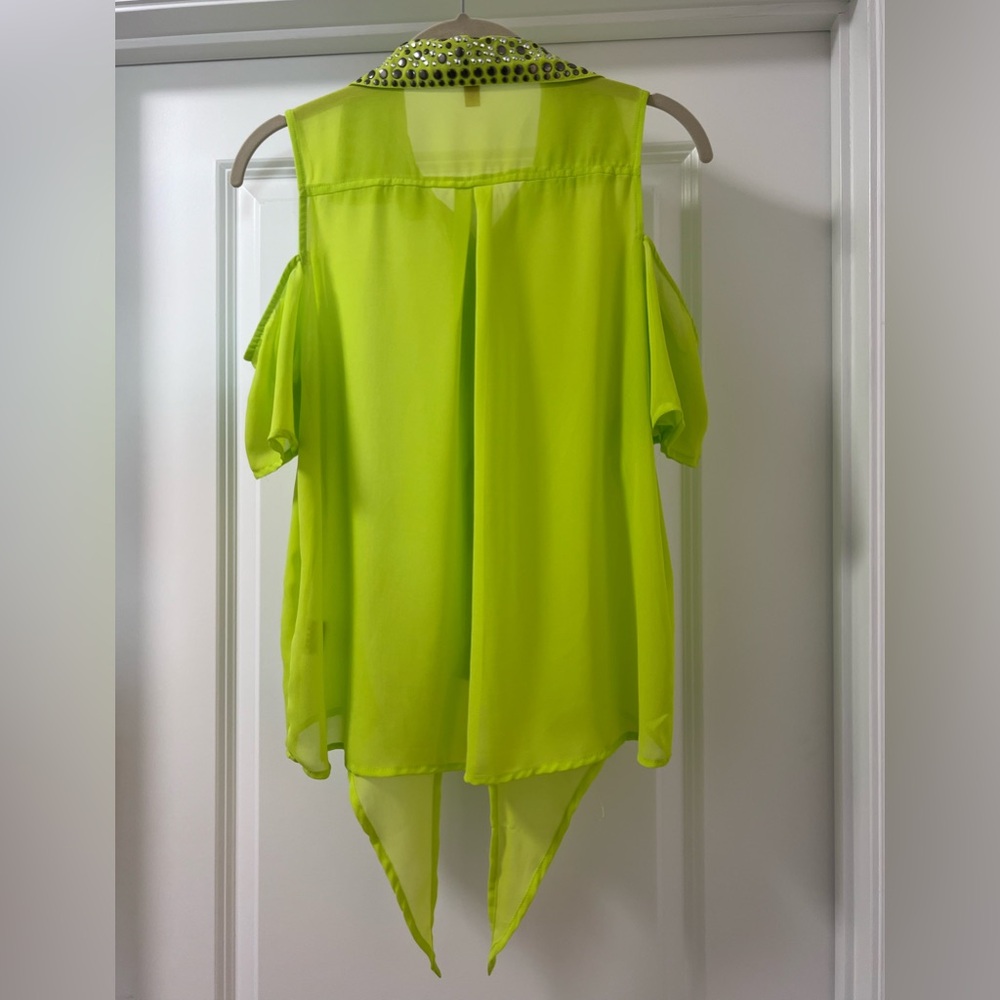 Bongo L Sleeveless Button Down - image 2